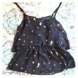 Kirra Flowy Sheer Tank